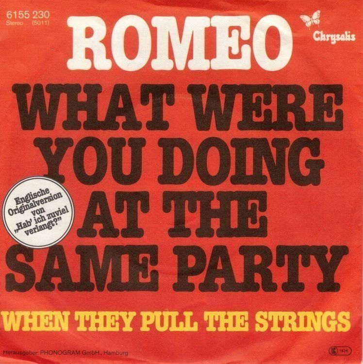 Vinyles: Romeo  --  When they the strings  Single7 – D'occasion à Rheinau par thealbum