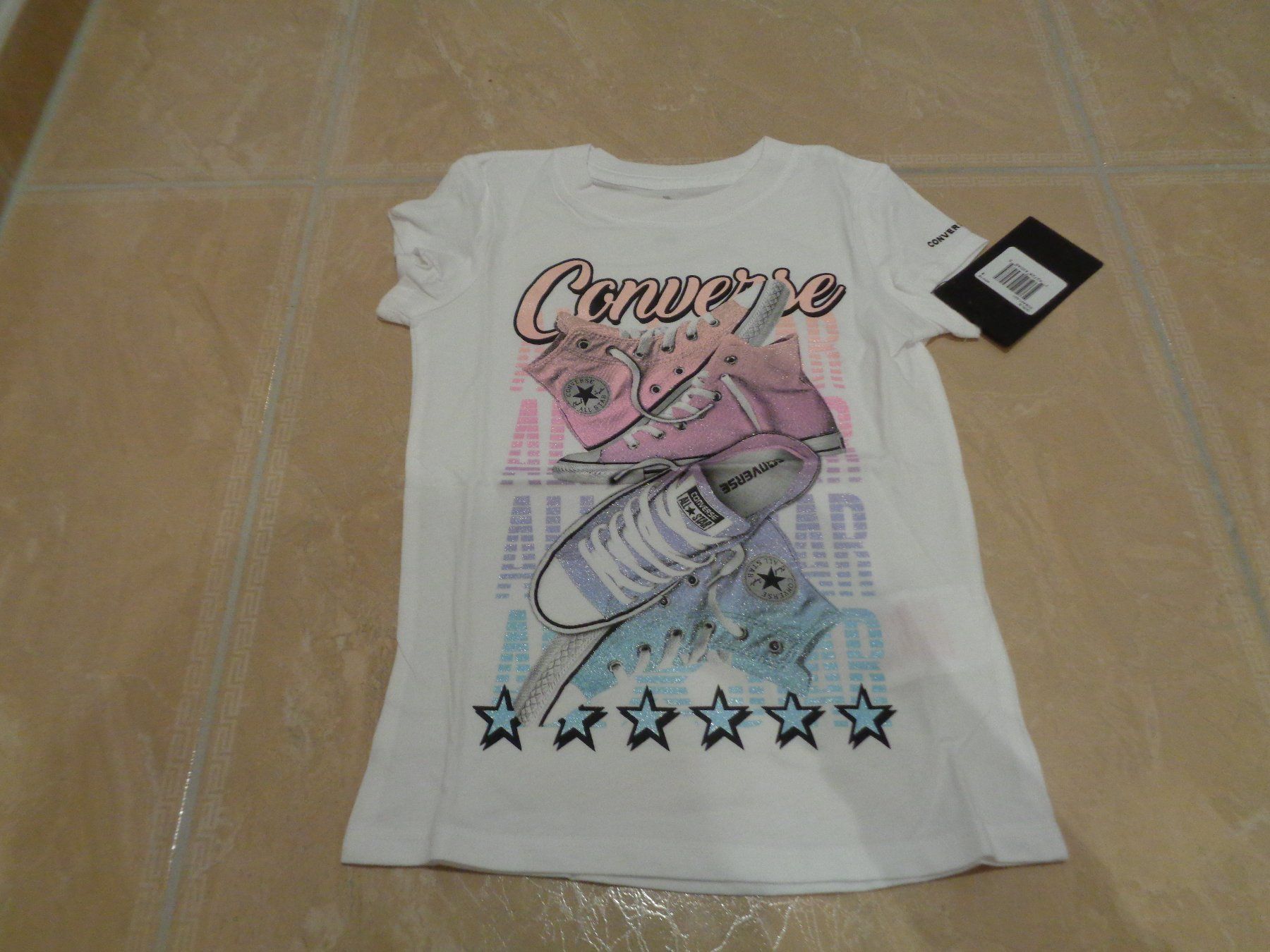 Converse Camicette, T-shirt & Top: Converse neues Shirt, 5J 110 – Nuovo e nell'imballaggio originale da Klingnau venduto da Markus14