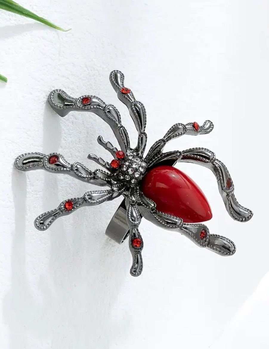 Anelli: Spinnen-Ring ( one Size), massiv – Nuovo e nell'imballaggio originale da Gams venduto da Mariawicca 1