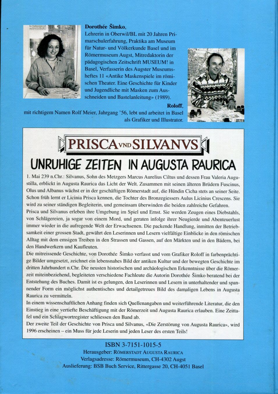 Libri: Römerstadt Augusta Raurica, Comic-Geschichte – Usato da Aarau venduto da Elmaar41 1