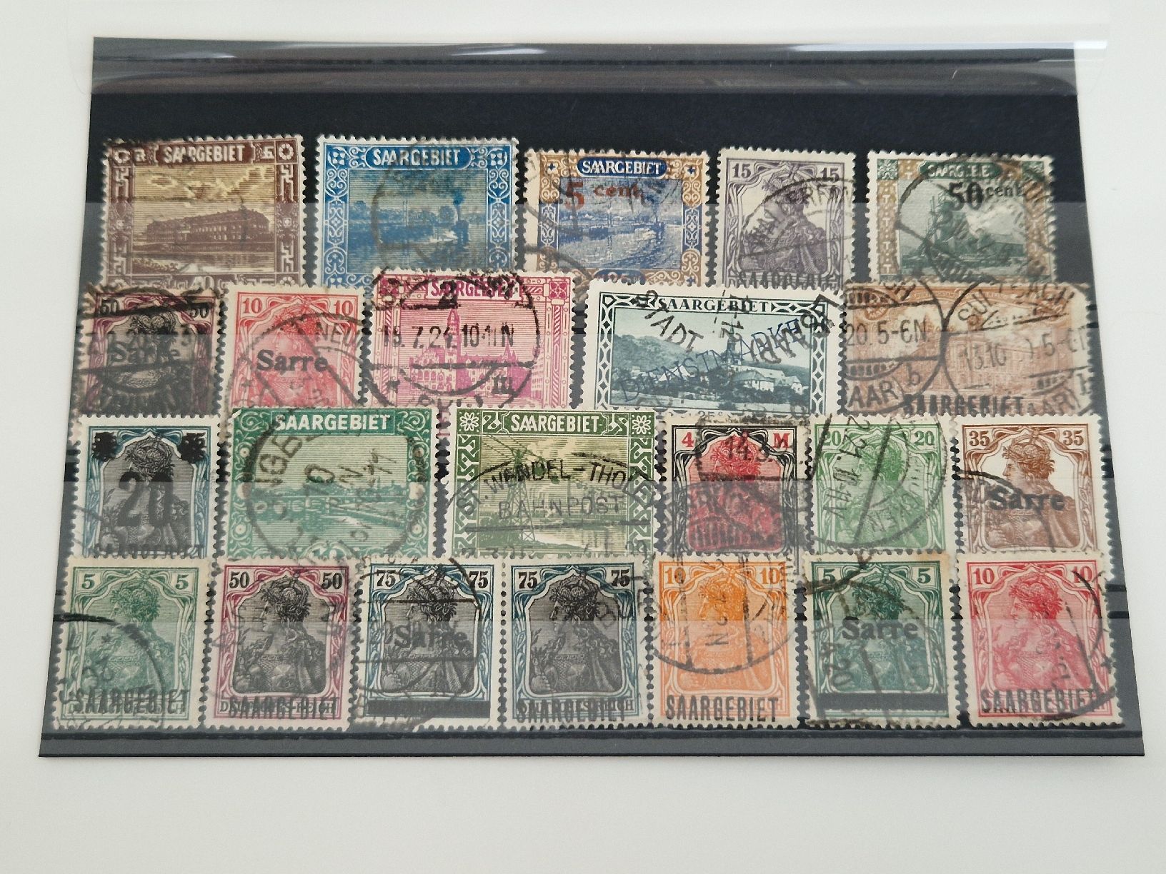 Tous les timbres: Deutsches Reich Briefmarken Saargebiet – D'occasion à St. Gallen par Enrico_SG