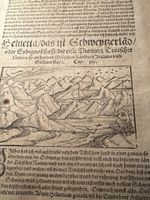 Antikes Fragment Helvetia/das ist Schweitzerlād 1548 Münster