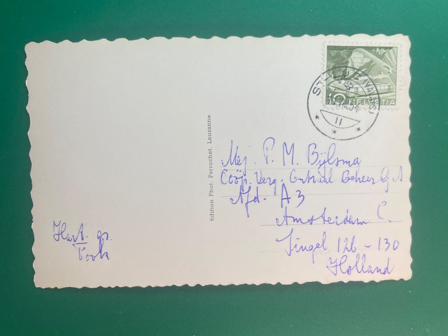 Cartes postales: St Luc - Massif du Rawil – D'occasion à Steg VS par danwer74 1