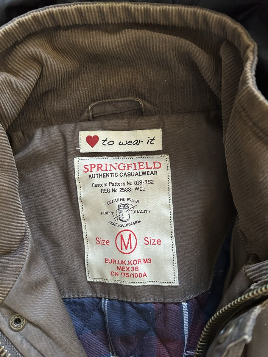 Giacche: Springfield Herren-Jacke  (Grösse M) – Usato da Oberengstringen venduto da mnfaria 1