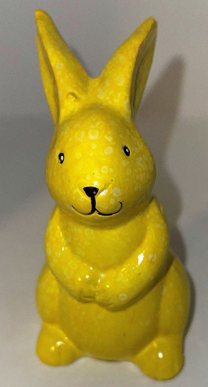 Statuette: Hase gelb Keramik – Nuovo (secondo la descrizione) da Lutzenberg venduto da Pinschi01