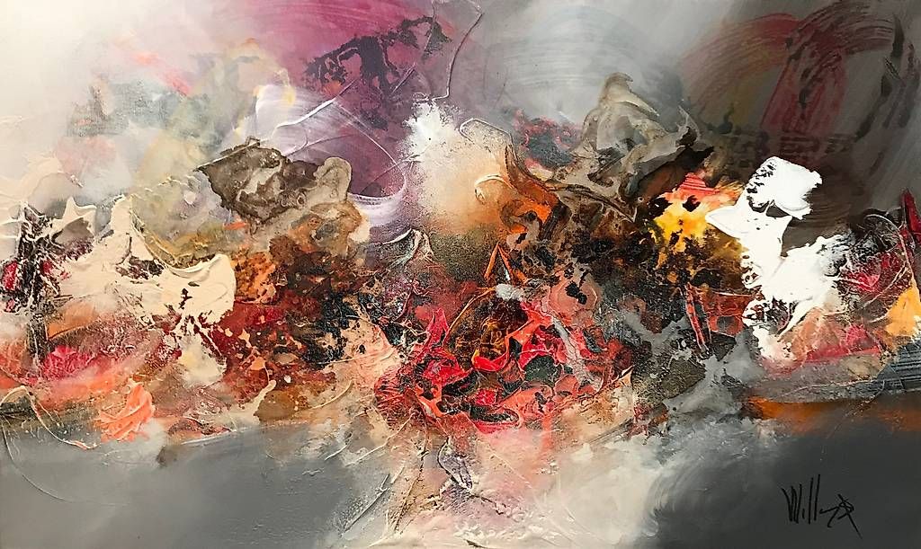 Dipinti: Allure - Acrylgemälde von William Malucu – Usato da Rikon im Tösstal venduto da mino03