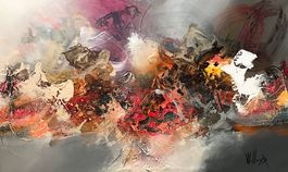 Allure - Acrylgemälde von William Malucu
