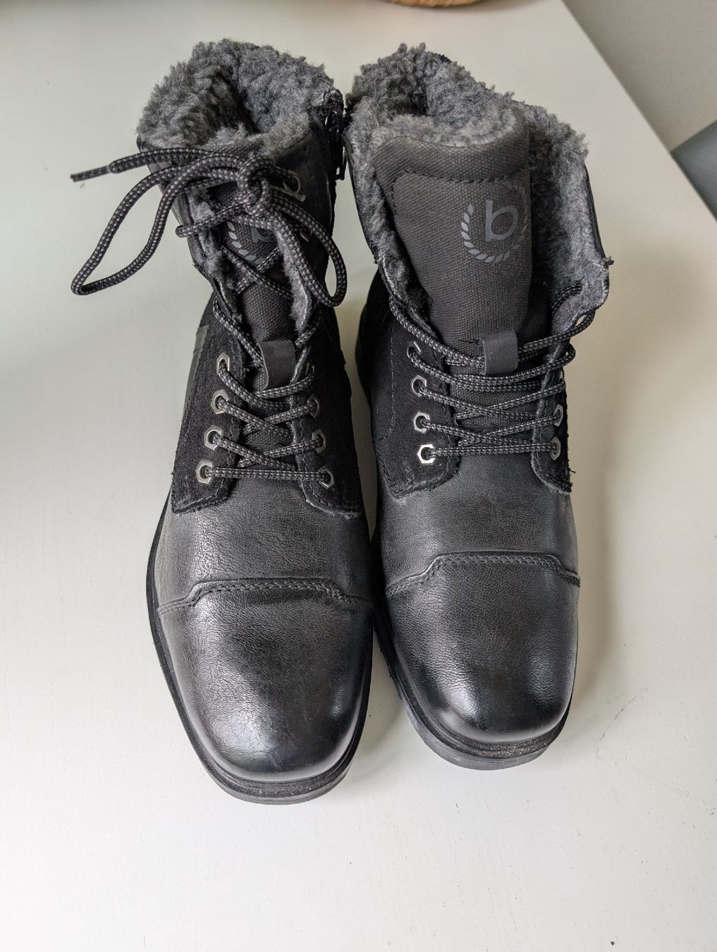 Bugatti Scarpe da uomo: Bugatti Lederstiefel, neu, Gr. 41 – Nuovo e nell'imballaggio originale da Basel venduto da PrivateSellerBasel 1