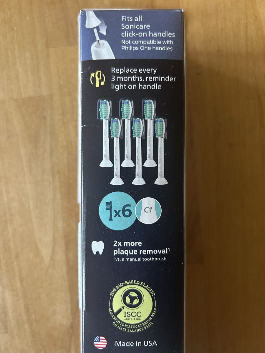 Philips Sonicare Cura dei denti: Philips Sonicare C1 ProResults 6 Stk Medium Soft – Nuovo (secondo la descrizione) da Wil SG venduto da Joe_patroni 1