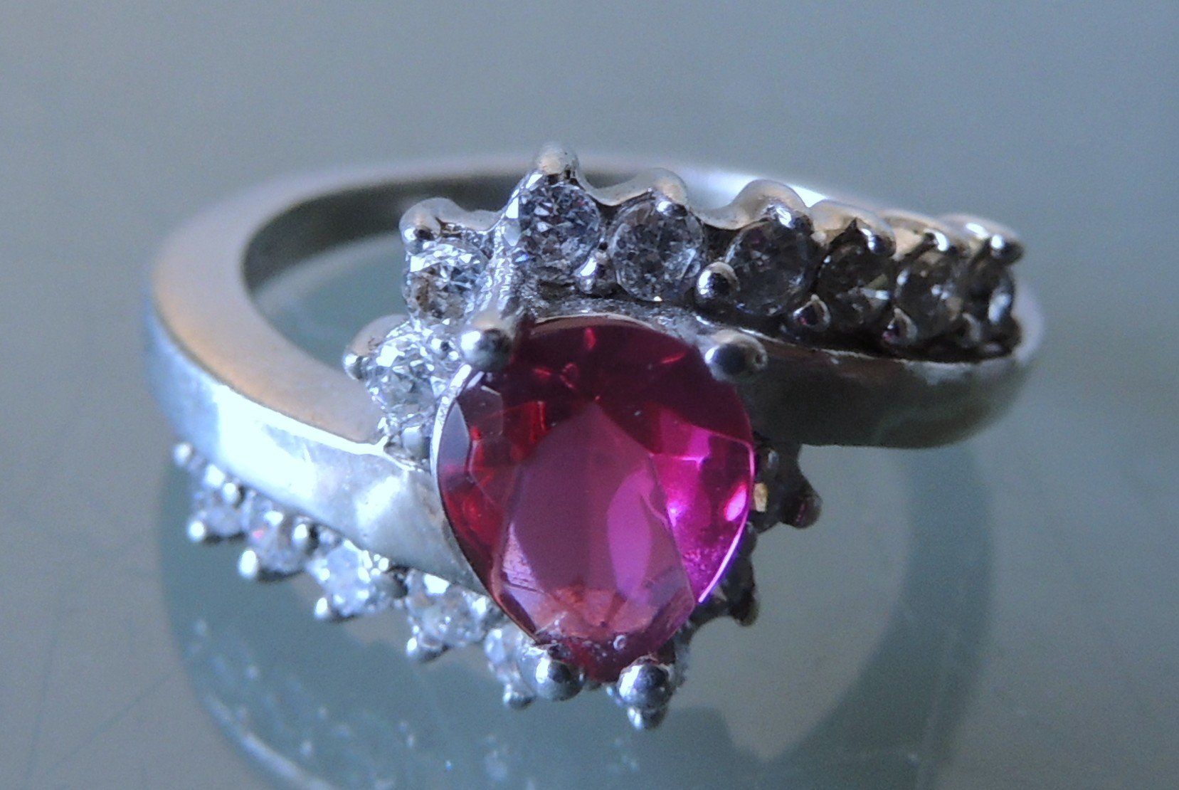 Anelli: Silber 925 Fingerring Gr. 54 – Usato da Waldenburg venduto da schaller707 1