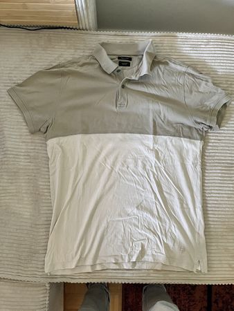 Massimo Dutti Polohemd, Casual Fit, Sommer-Look, Gr. M