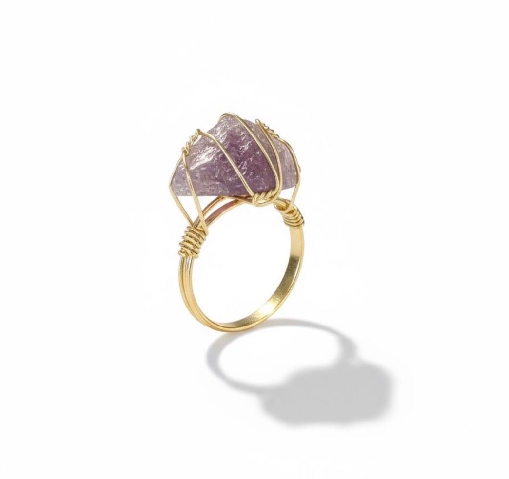 Ringe: Bague améthyste brute dorée - neuve – Neu (gemäss Beschreibung) aus Vuisternens-Romont von gol_xp6p 3