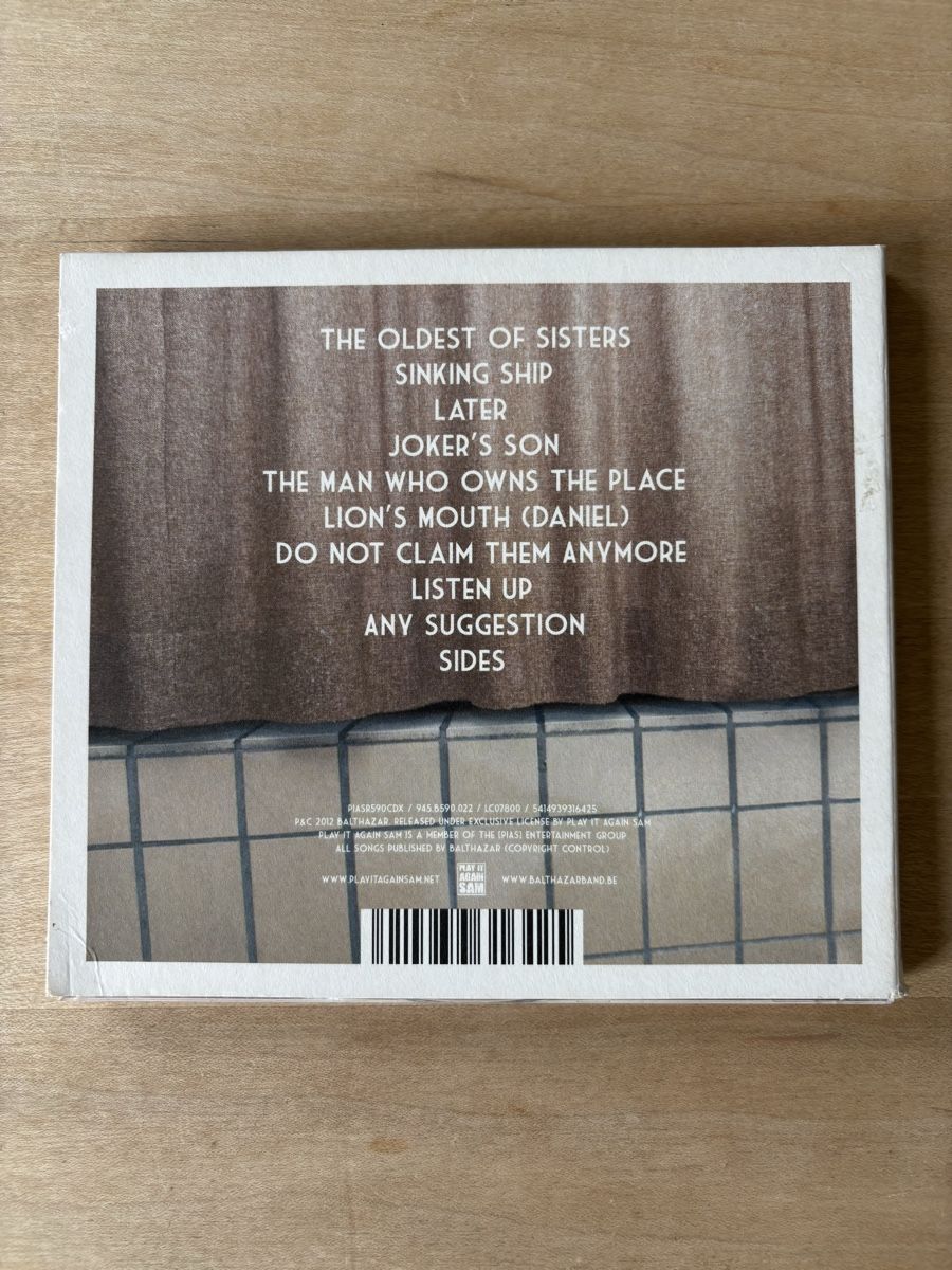 CD: Balthazar - Rats (CD) – Usato da Zürich venduto da Interpol 1