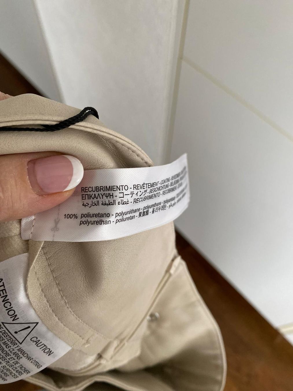 Gonne: Zara Skort Lederoptik, Beige, Grösse L, Neu mit Etikett – Nuovo e nell'imballaggio originale da Arbon venduto da MaritK 4