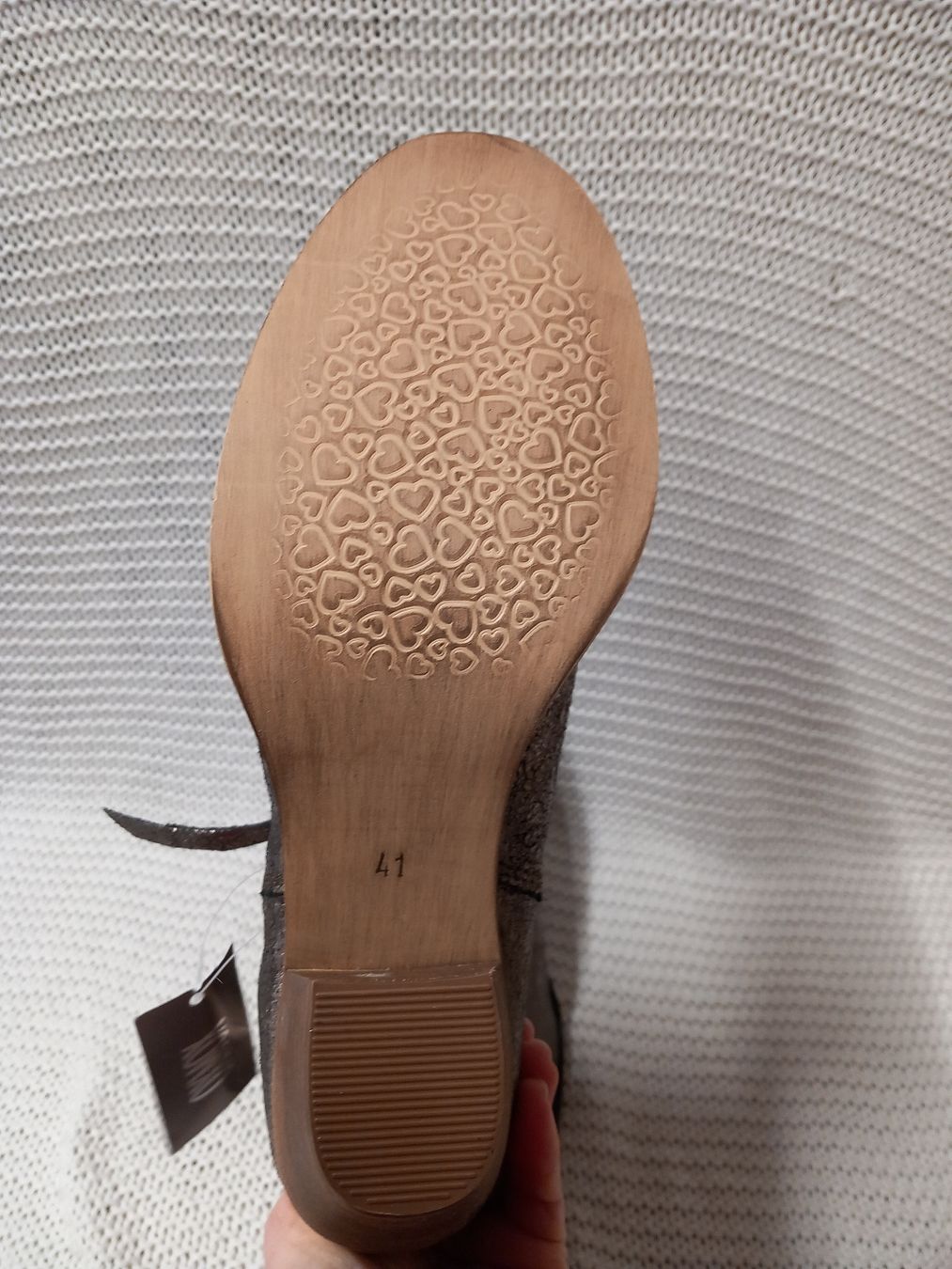 Scarpe da donna: OXMOX Leder-Stiefeletten Gr.41 Glitzer NEU – Nuovo (secondo la descrizione) da Gwatt (Thun) venduto da umwelt-brocki 5