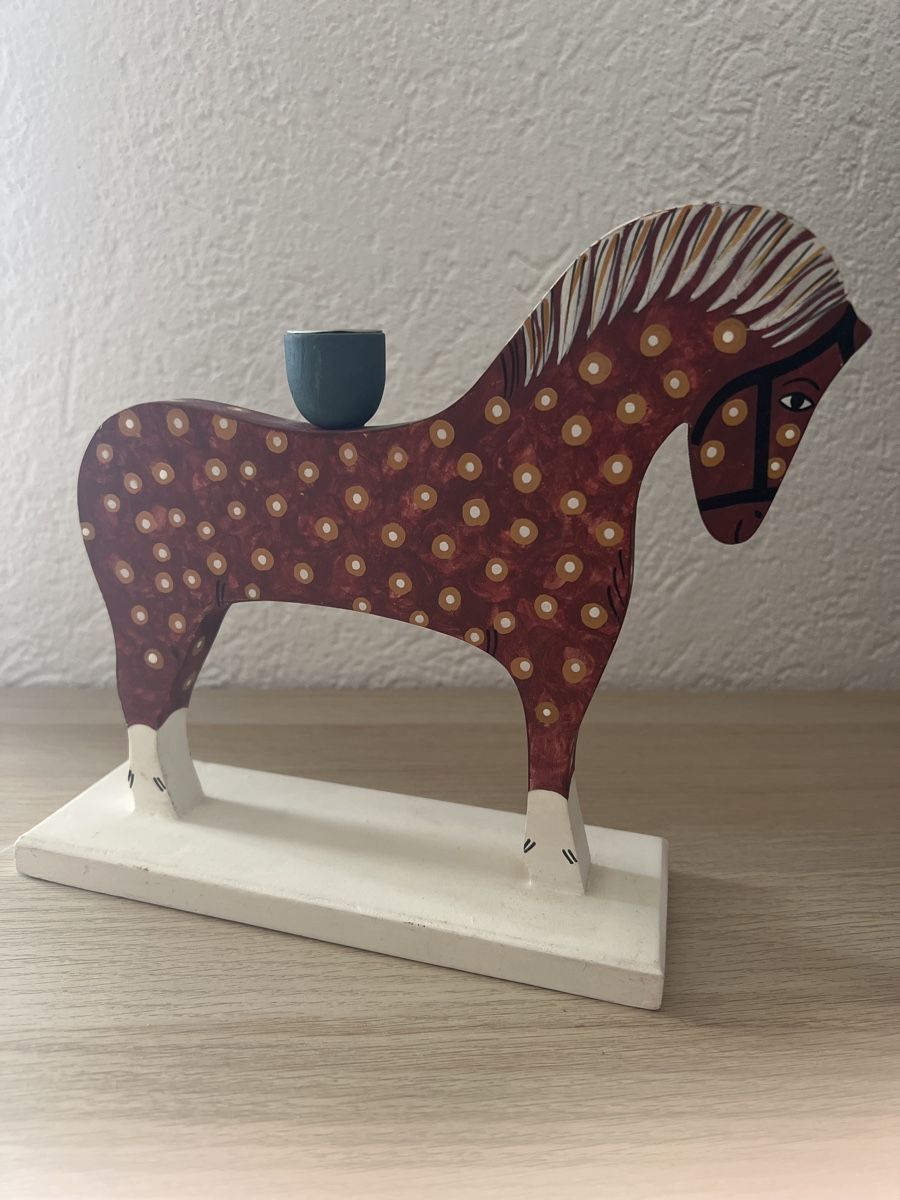 Kerzenständer: Schwedischer Kerzenständer Pferd – Gebraucht aus Seon von Sunny-Schmuck78 1
