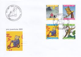 2001 Pro Juventute  FDC