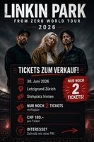 2x Linkin Park Tickets  30.06.2026  Stehplatz hinten