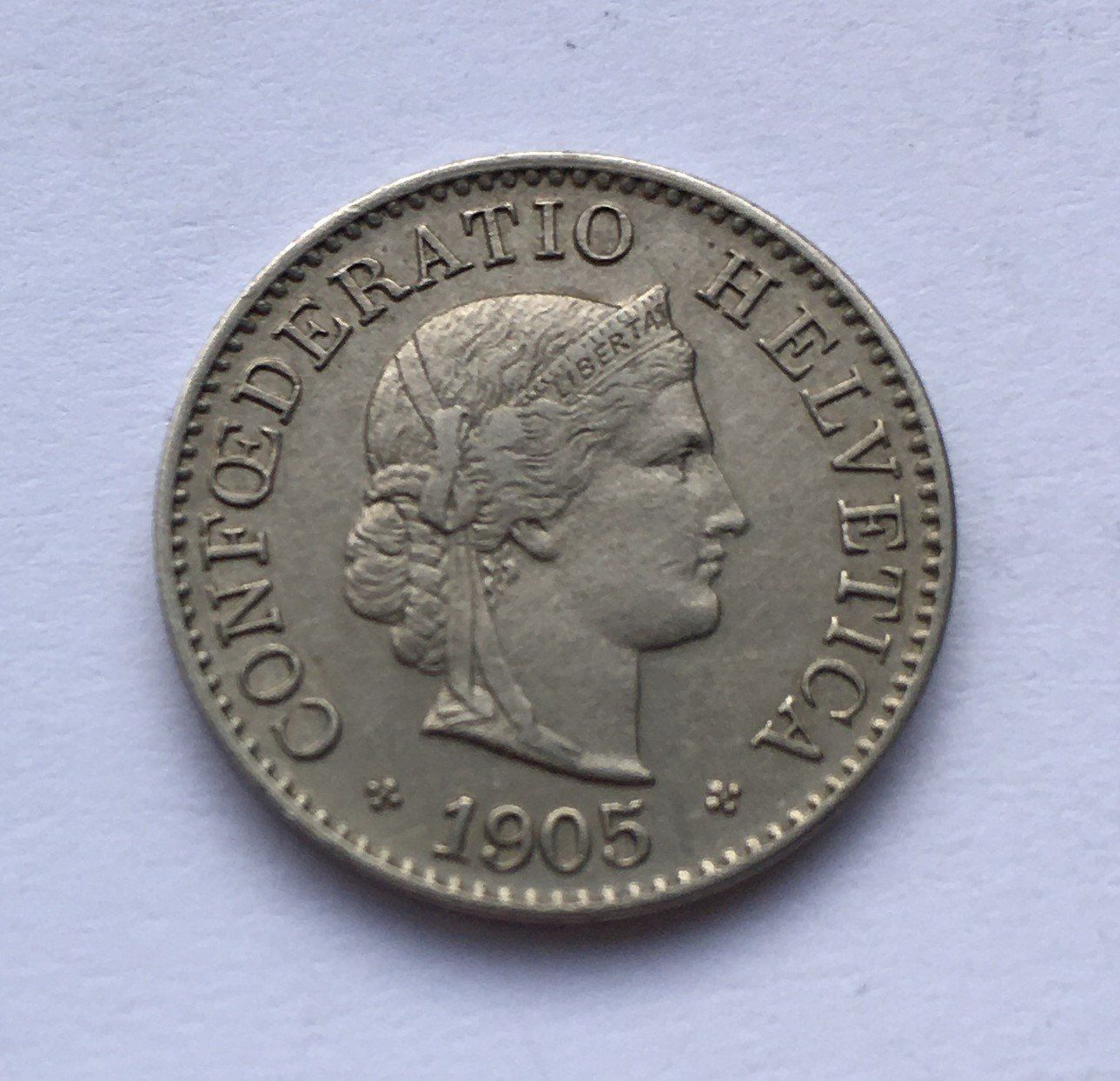 1905 5 Rappen vz+ (Gebraucht) in Kirchberg SG für CHF 28.5 – mit ...