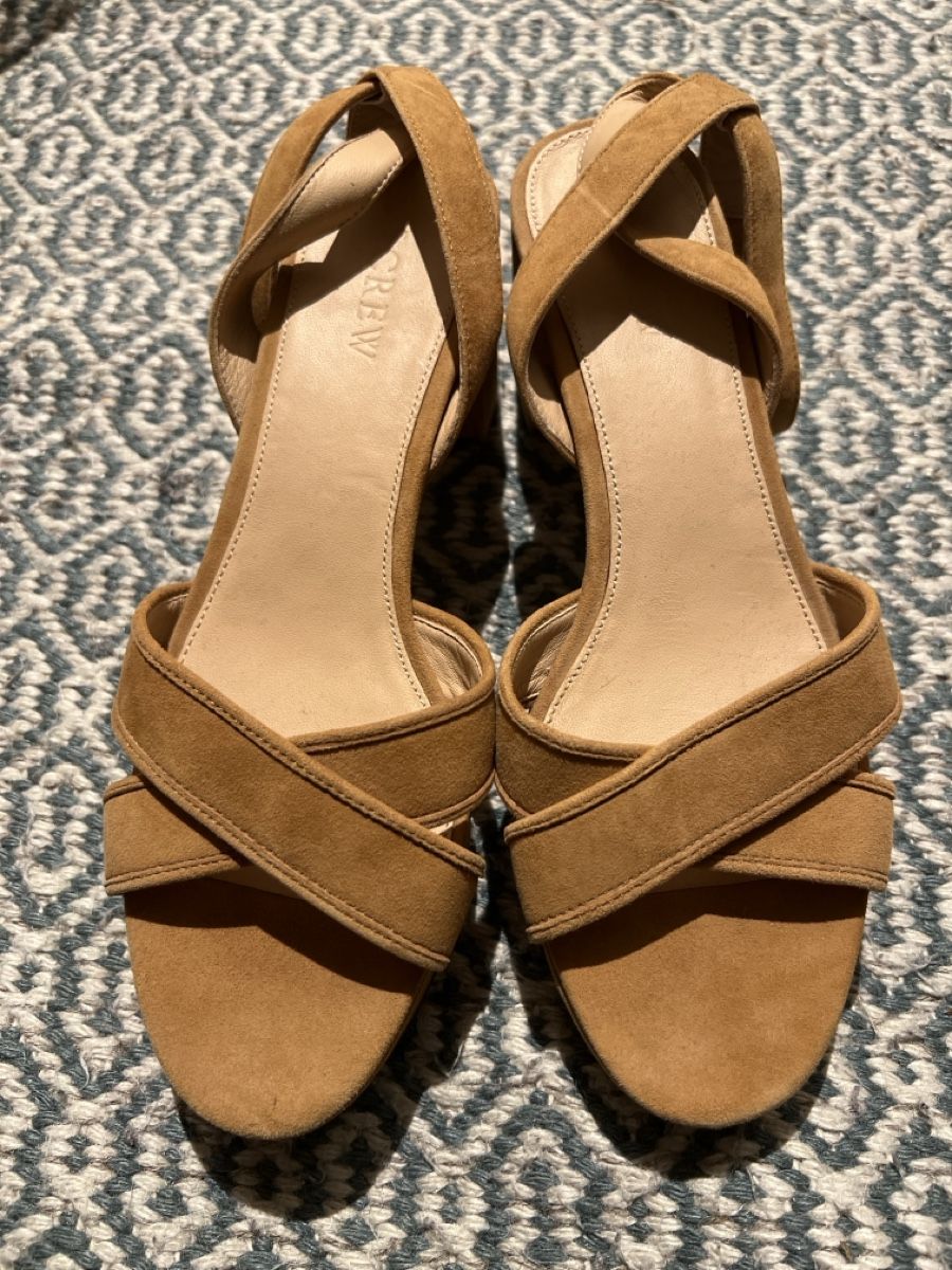 J.Crew Scarpe da donna: J. Crew | Damen Leder Sandale Gr.37.5 /38 – Nuovo e nell'imballaggio originale da Basel venduto da SimpleE