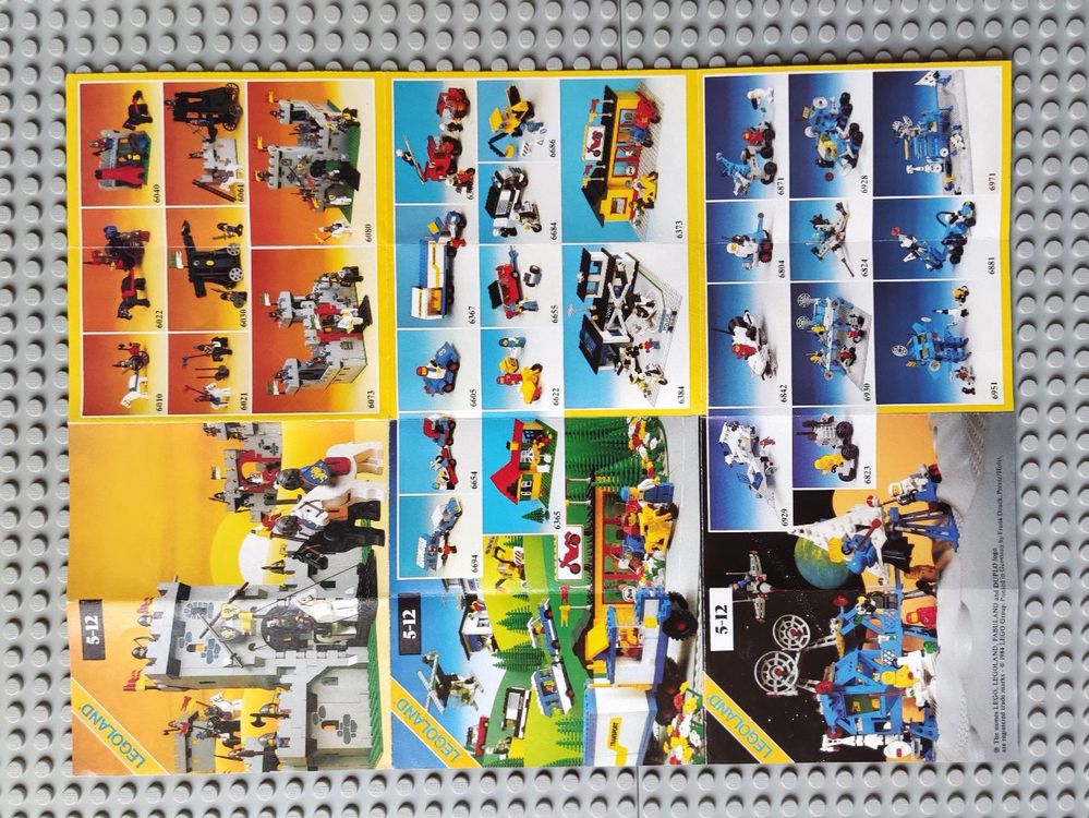 LEGO - 1984 Mini Katalog (104183-EU) - m84eu1 (Gebraucht) in Muhen für ...