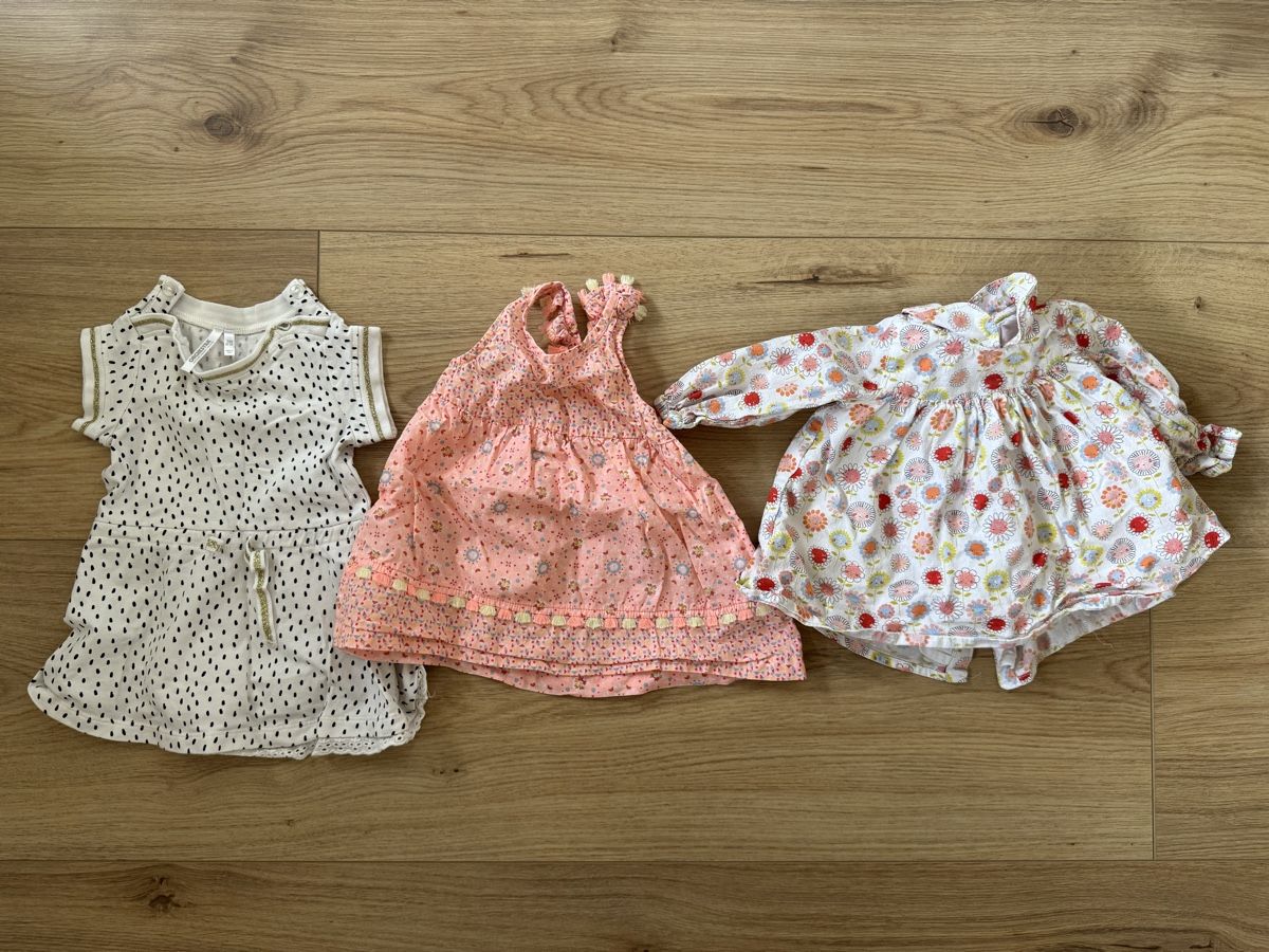 Kleider & Röcke: 3 robes T3 mois – Gebraucht aus Saulcy von lanah31