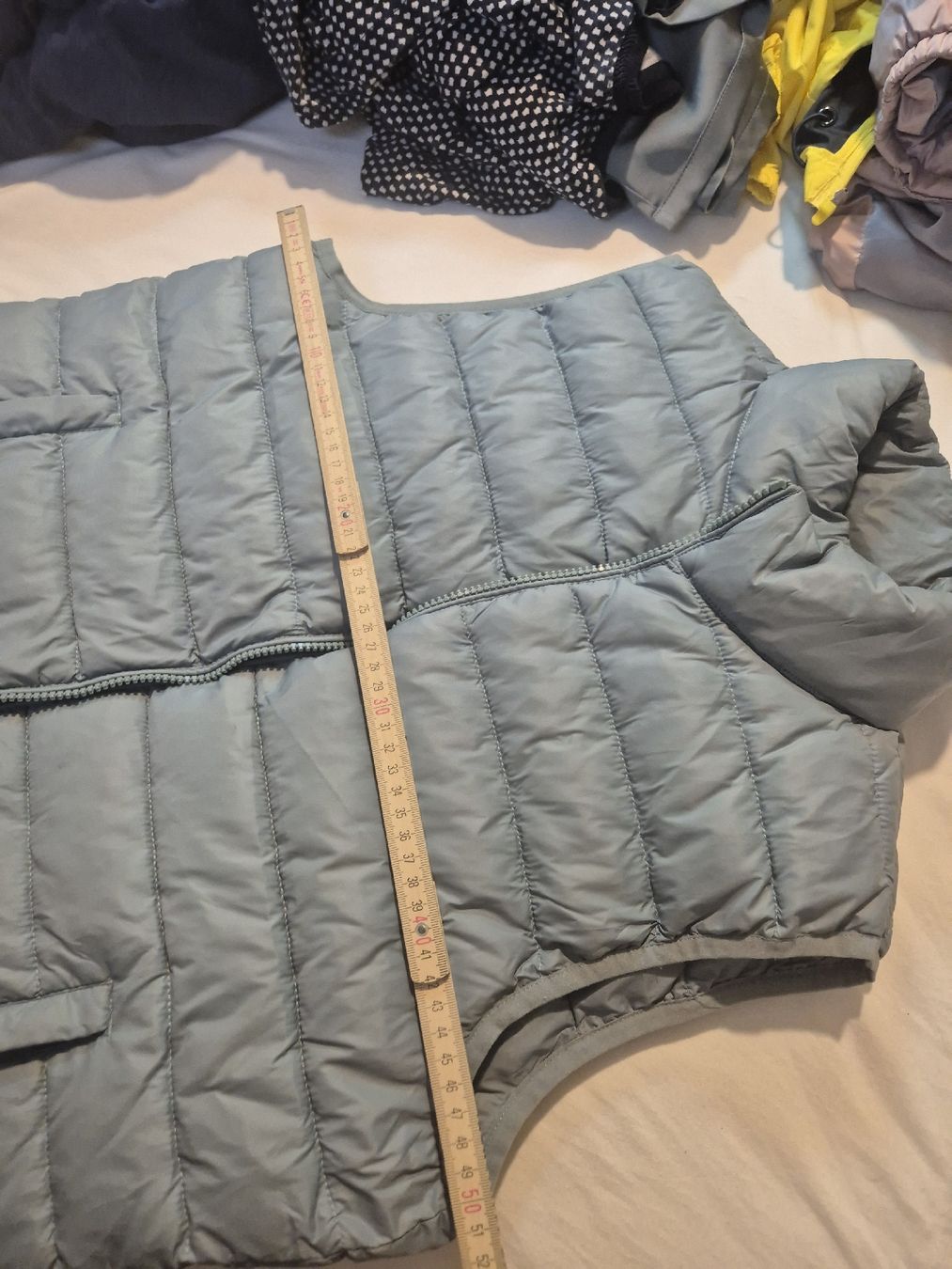 Gilet & Giacche senza maniche: Steppweste Migros Essentials hellblau Grösse M neuwertig – Usato da Zürich venduto da Drago670 5