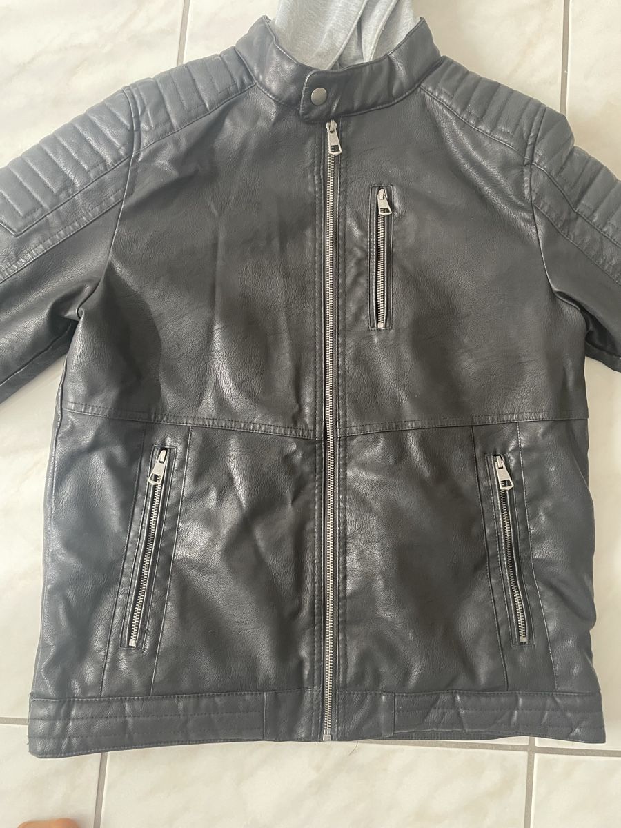 C&A Giacche & Cappotti: Lederjacke Gr. 176 – Nuovo (secondo la descrizione) da Amriswil venduto da einkaufverkauf 2