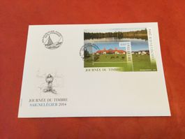FDC Tag der Briefmarke Journée du timbre 2014 Saignelégier