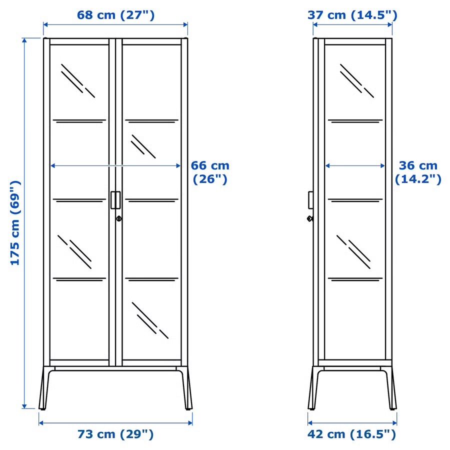 Ikea Vetrine: IKEA Milsbo Vitrine – Usato da Dietikon venduto da EmRita 7