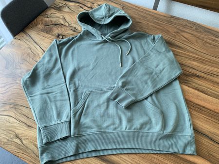 H&M Hoodie Basic, Grün, Grösse L, Top Zustand für Herbst!