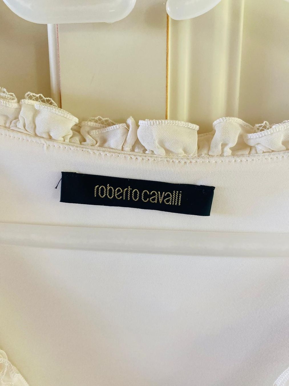 Roberto Cavalli Top: Verspieltes Top Roberto Cavalli Ital. Gr. 38 – Nuovo (secondo la descrizione) da Brione s. Minusio venduto da batwoman3 2
