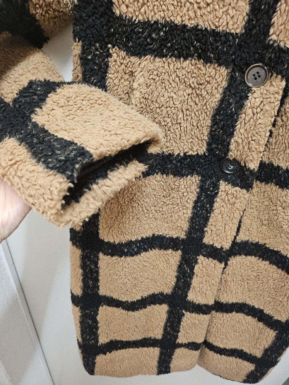 Cappotti: Coat NYLT check pattern brown black – Usato da Zürich venduto da eri_8w5v 1