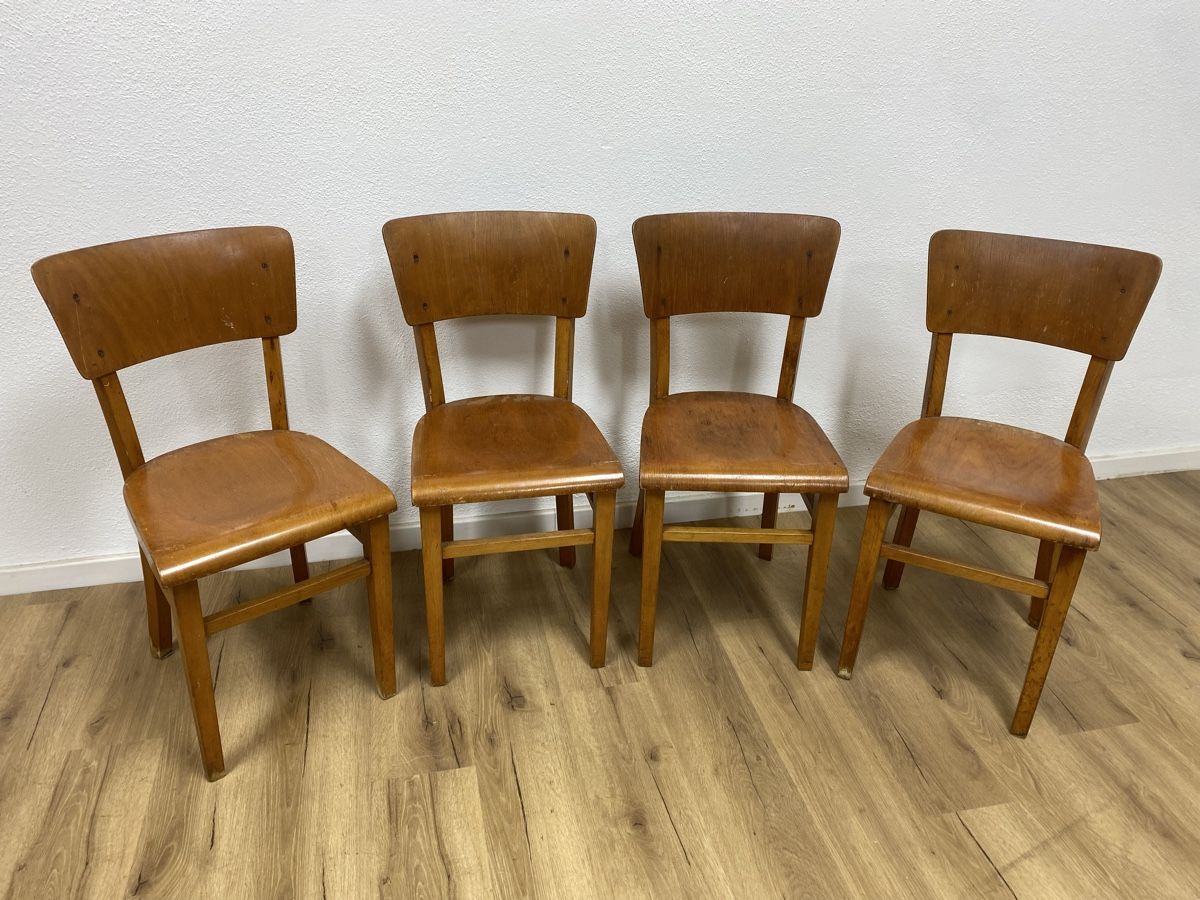 Thonet Sedie: 4 Bistrostühle Thonet – Usato da Basel venduto da MoebelSackmann 1
