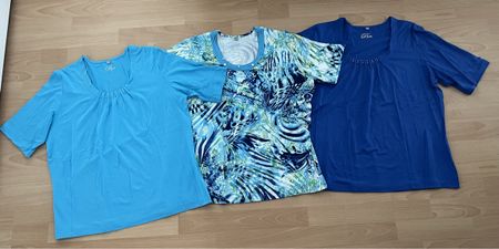 3 T-Shirts von Rabe Gr. 46