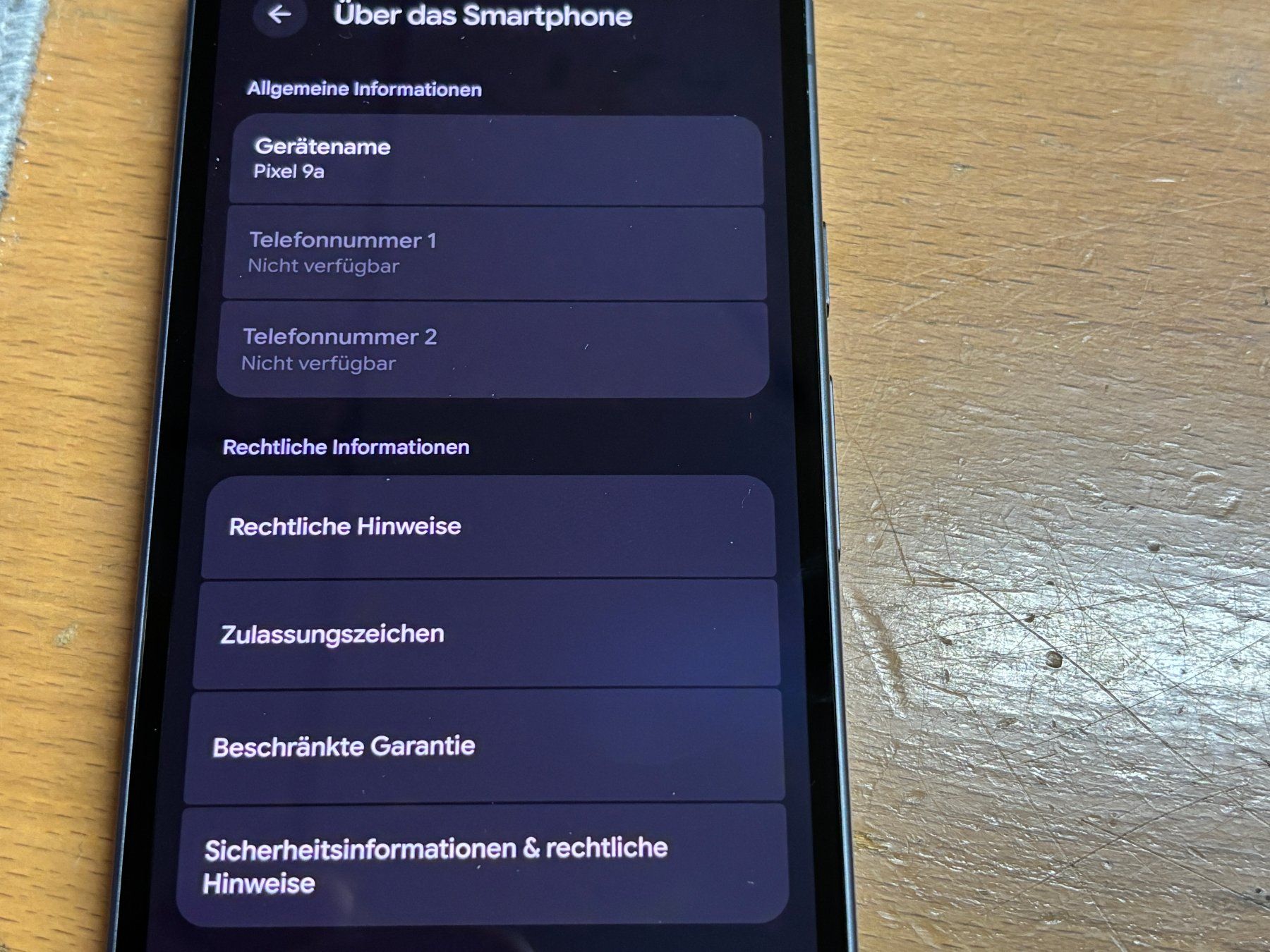 Google Handys / Smartphones: Google Pixel 9a 128Gb#13 – Gebraucht aus Au SG von bah_6f5w 4