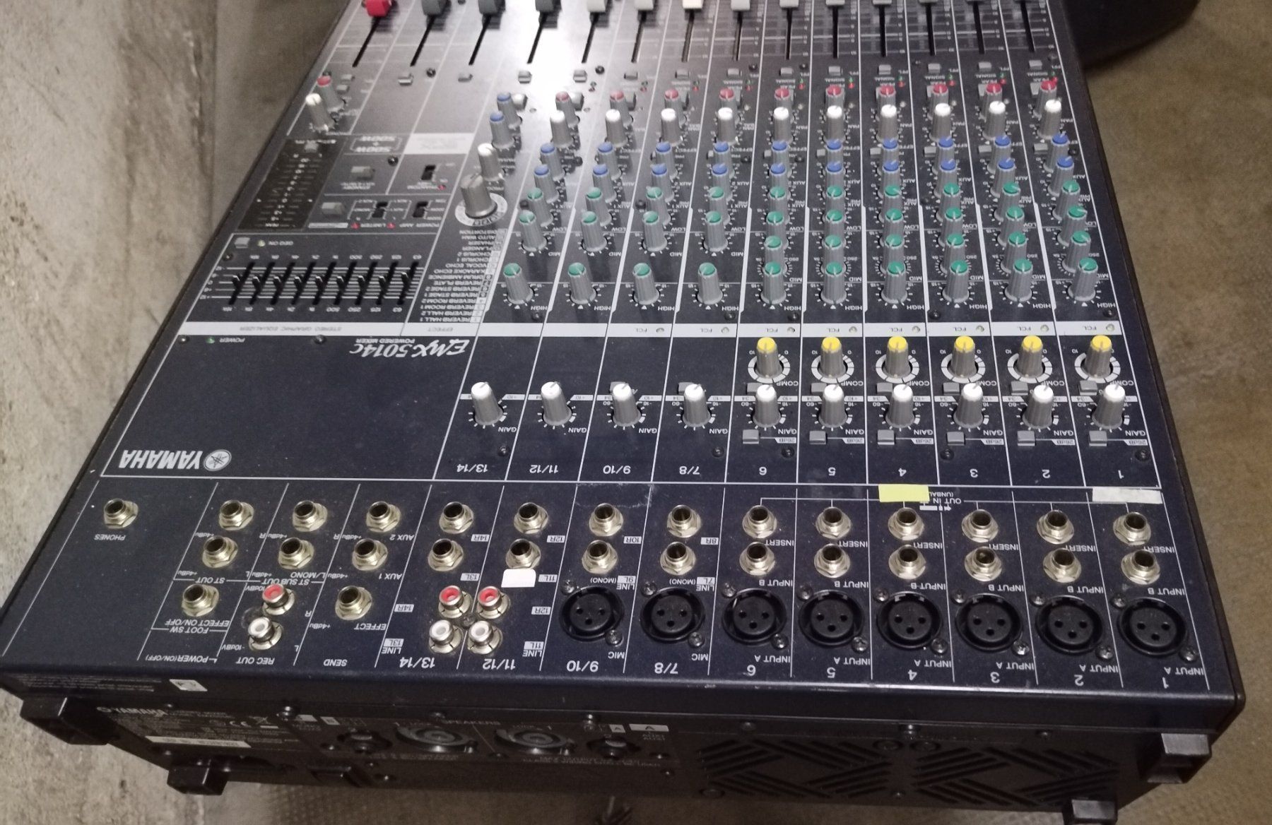 Yamaha Console di mixaggio: Table amplifié Yamaha EMX5014c – Usato da Vevey venduto da Djporradao 7