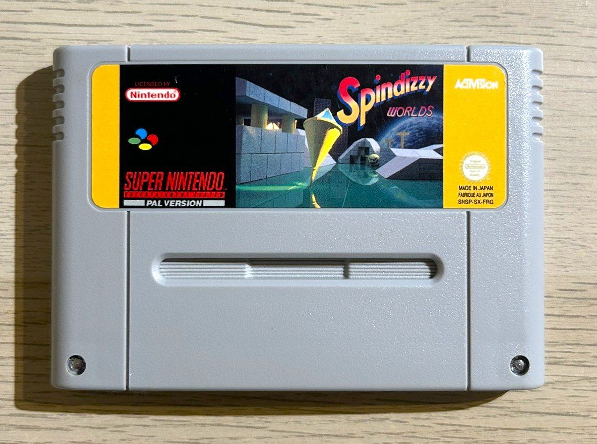 Nintendo Spiele: Spindizzy Worlds SNES – Gebraucht aus St. Gallen von Alpine.Arcade