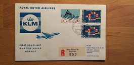 KLM 1. Flug Zürich - Kano Nigeria 1966