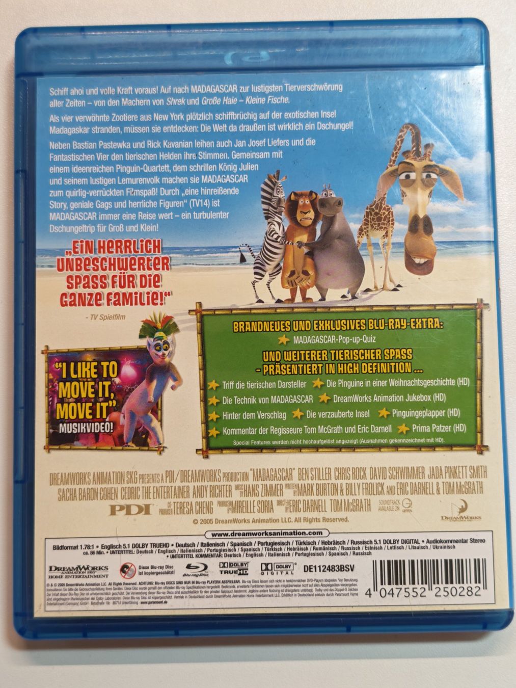 Alle DVDs: Madagascar – Gebraucht aus Liestal von Kratzilla 2