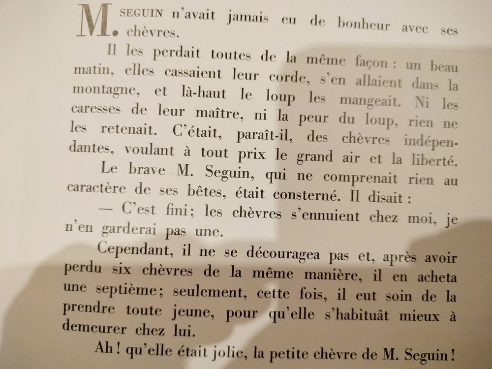 La chèvre de Monsieur Seguin album du Père Castor | Kaufen auf Ricardo