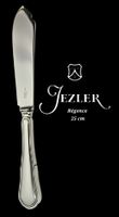 Ancien couteau à gâteau Jezler Suisse 800Silb Modèle Régence