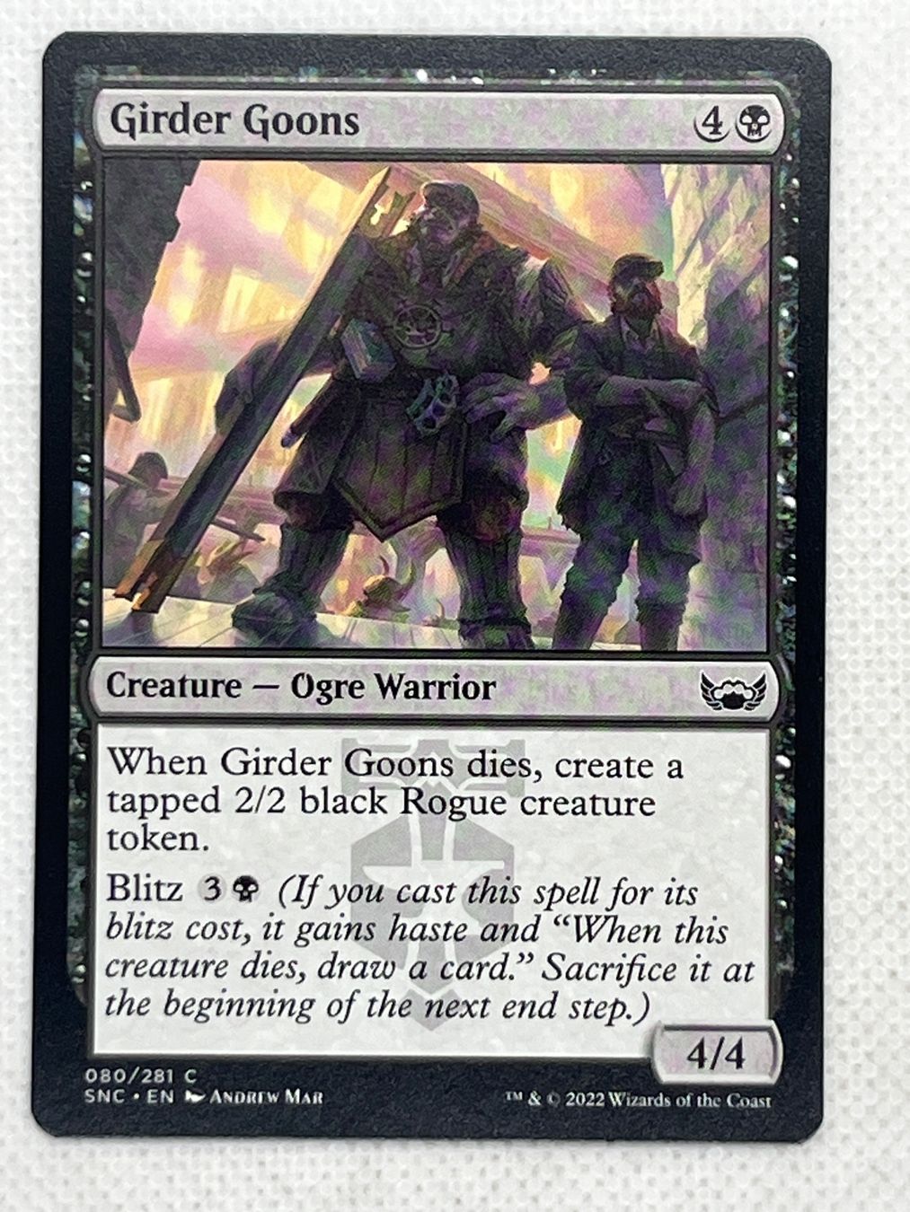 Magic The Gathering Carte collezionabili: Magic: The Gathering – Girder Goons – Usato da Hinterkappelen venduto da Kim1992