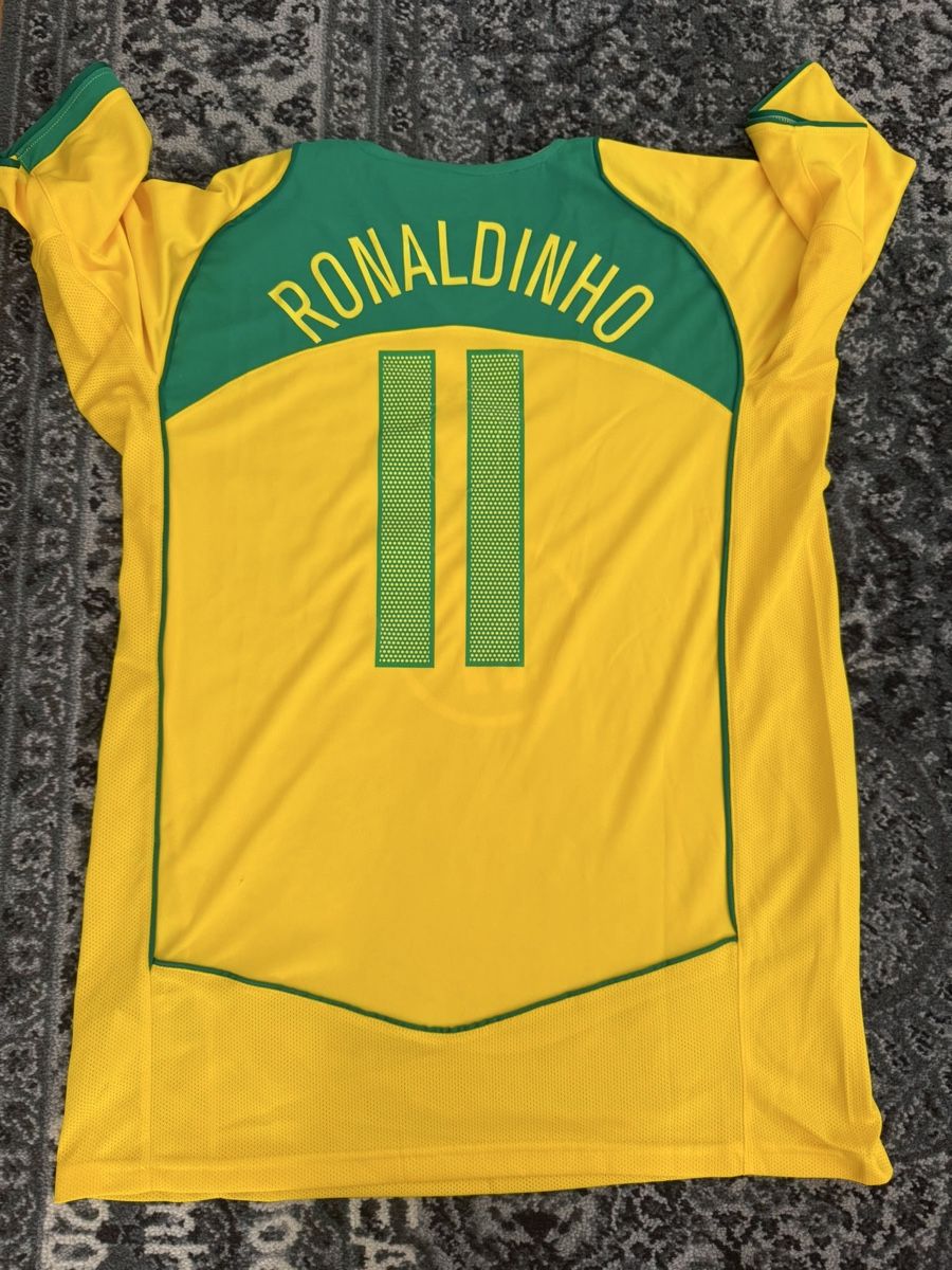 Canottiere & Pantaloni: Brasilien Heimtrikot 2004/2006 – Nuovo (secondo la descrizione) da Rümlang venduto da Keno01