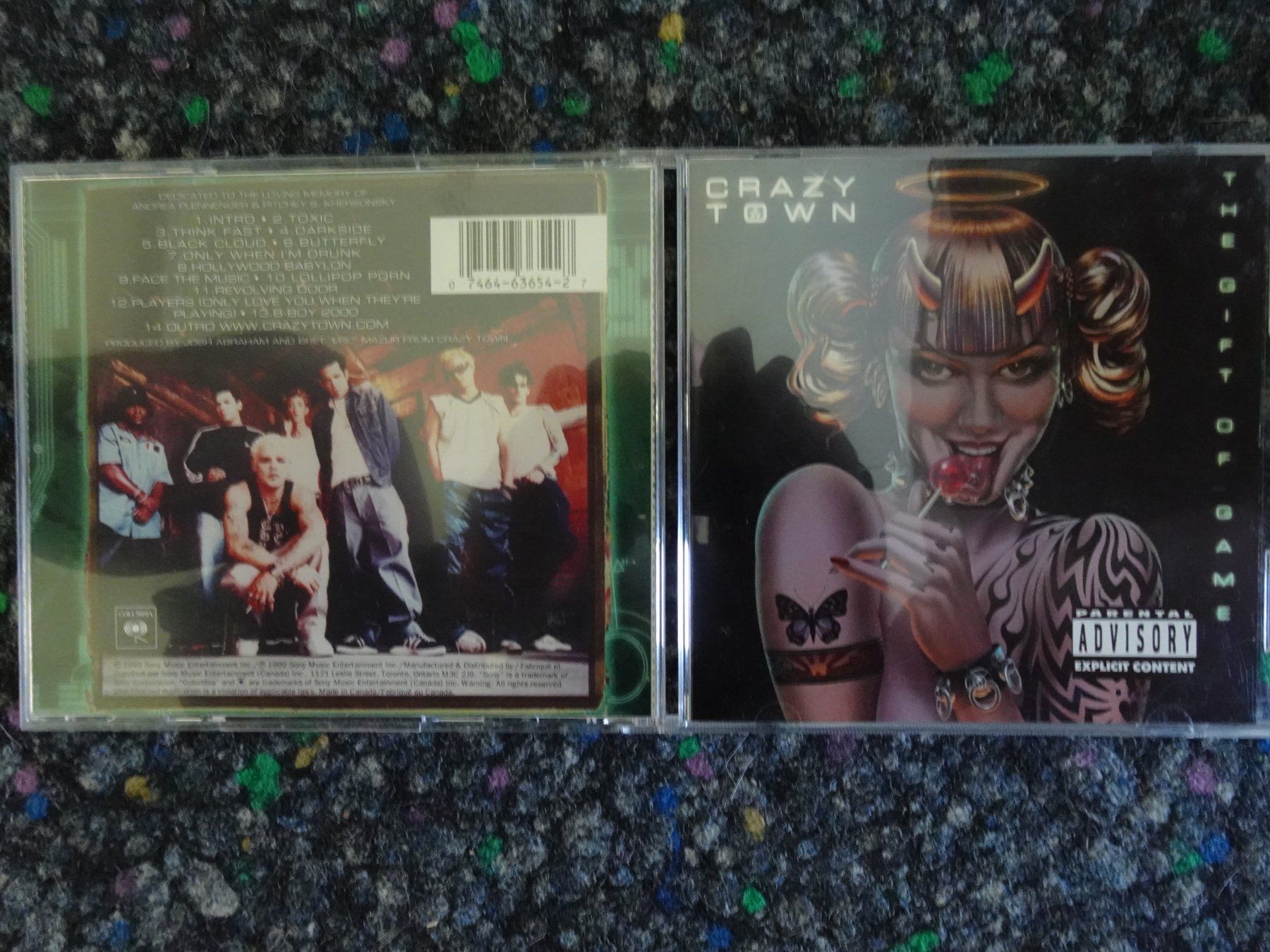CD: CD : Crazy town – Usato da Lotzwil venduto da Kiddis