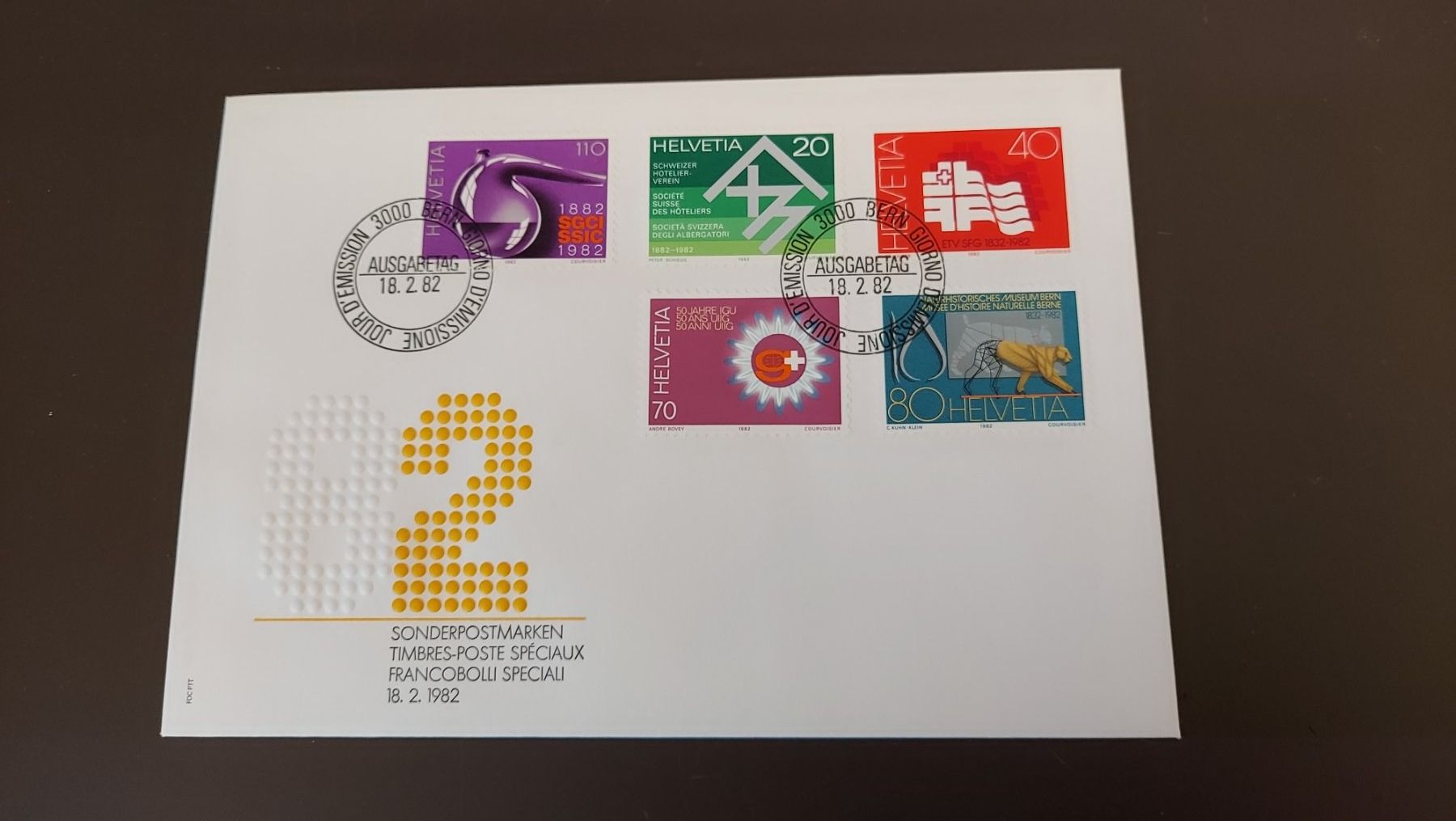 Tous les timbres: Ersttagsbrief (FDC) – Neuf (Voir description) à Wettingen par Egro2