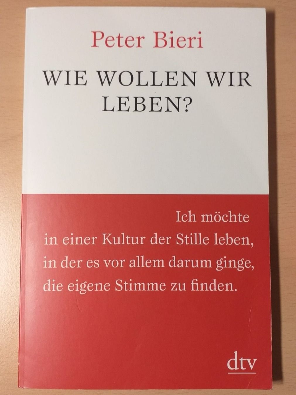 Libri: Wie wollen wir leben?, Peter Bieri – Usato da Schindellegi venduto da nin_7njd