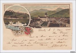 Bulle FR // Souvenir Litho // 1904