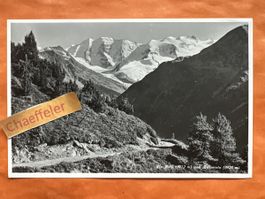 Alte Ansichtskarte Piz Palü Bellavista, ca. 1935, Graubünden