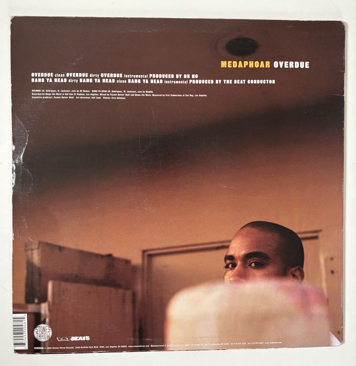Vinyles: Medaphoar - Overdue 12" VG+/VG+ Stones Throw – D'occasion à Neuchâtel par Deivid2 3